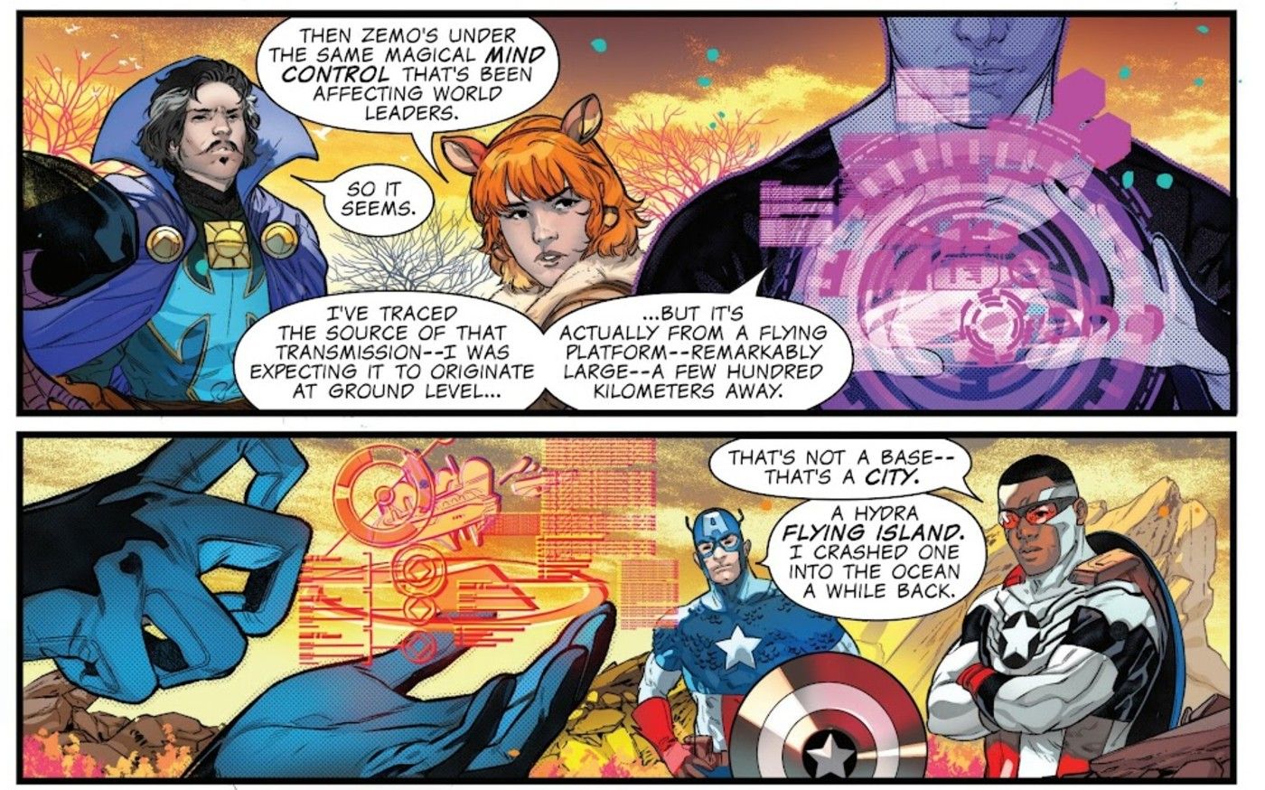 SQUIRREL GIRL WORKING WITH THE AVENGERS IN ONE WORLD UNDER DOOM