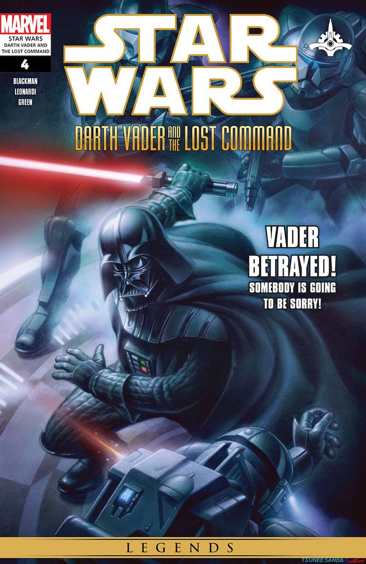 Star Wars Darth Vader and the Lost Command 4 Main Cover