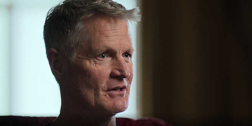 Steve Kerr in Court of Gold