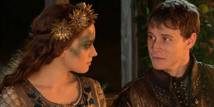 Ophelia and Hamlet in "Ophelia."
