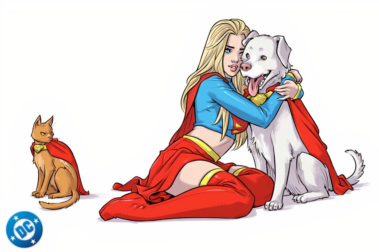 supergirl-character-design Supergirl está finalmente retornando aos holofotes em uma nova série de DC com uma fantasia para combinar