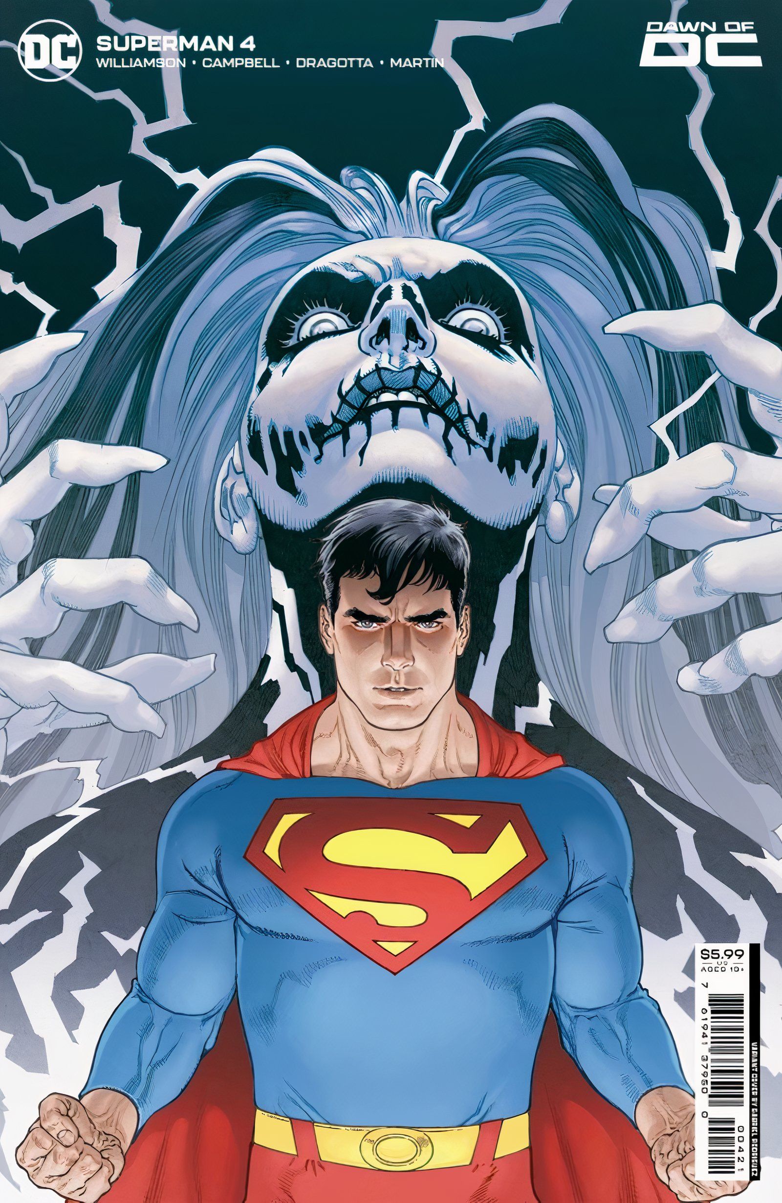 Superman #4 Silver Banshee