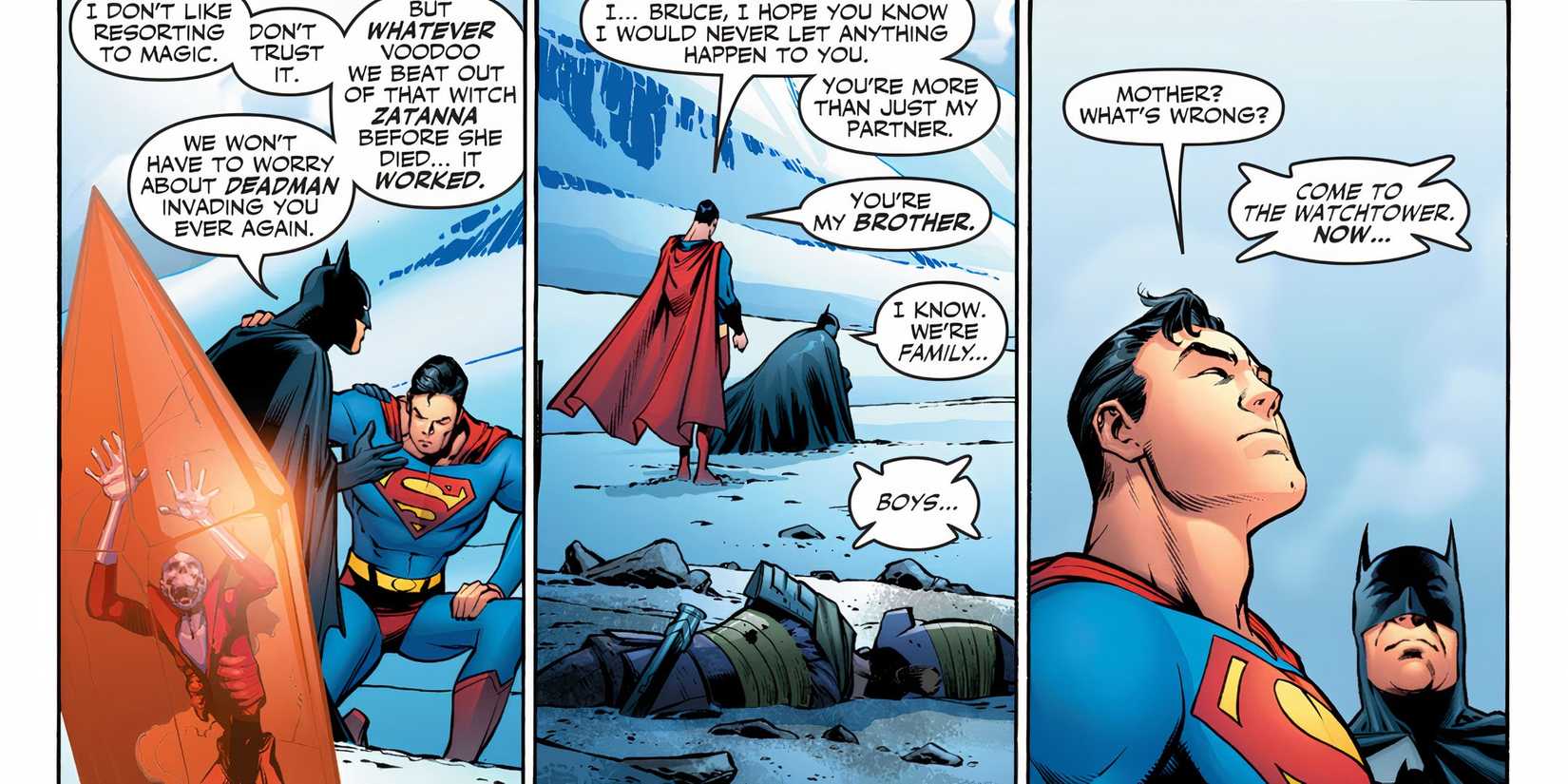 Superman Confirms He and Batman are Brothers DC