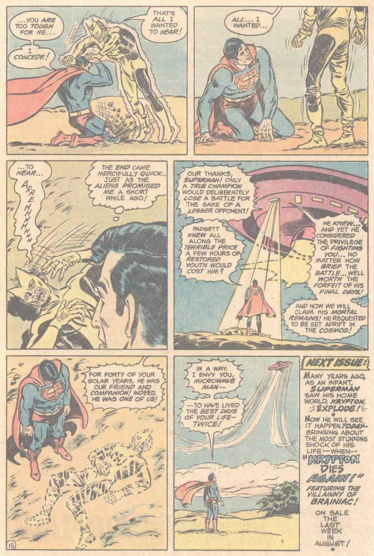 Superman Intentionally Loses To Microwave Man