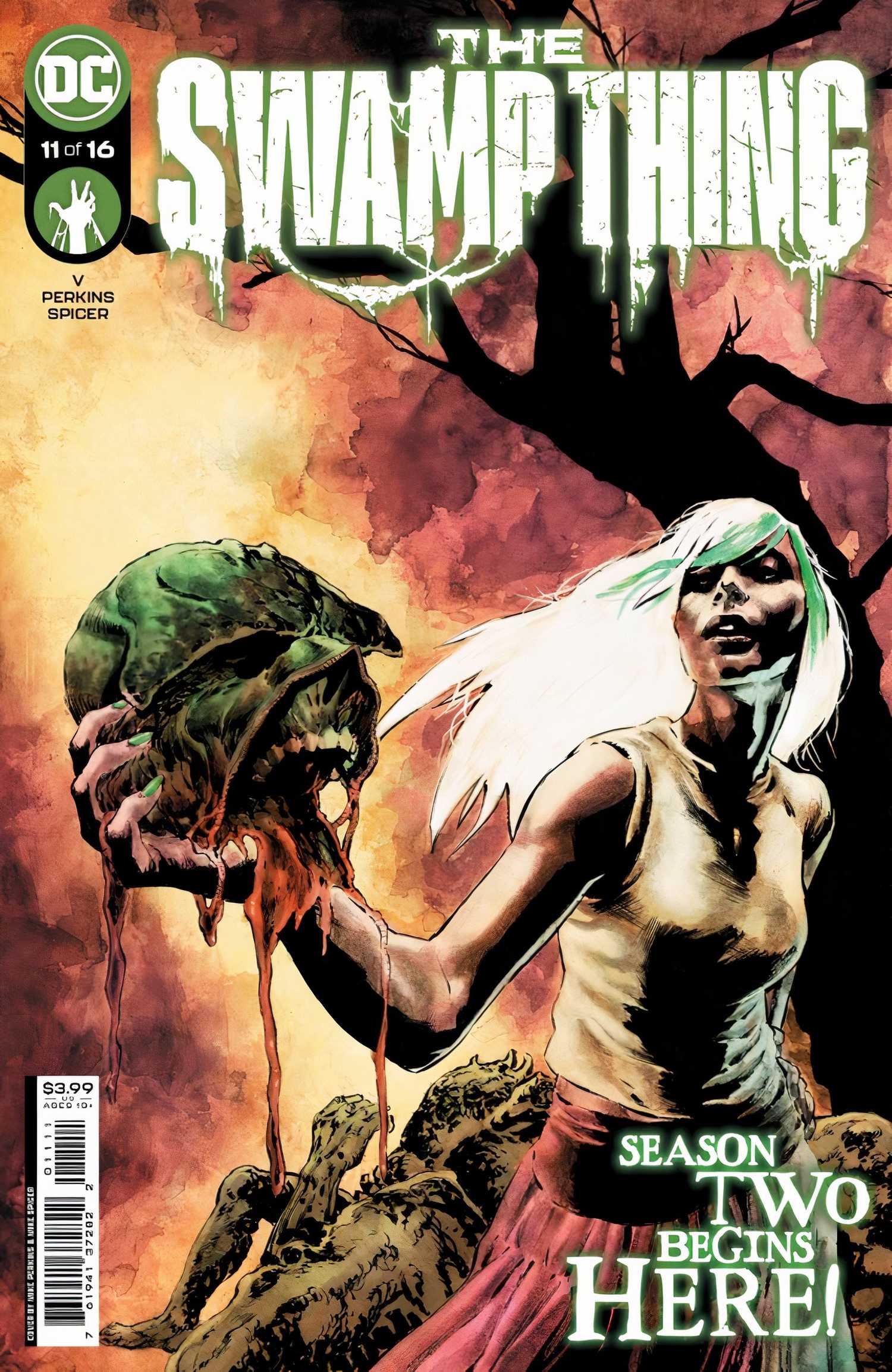 Swamp Thing #11 Holland Cover
