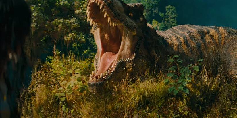 T-Rex in Jurassic World Rebirth
