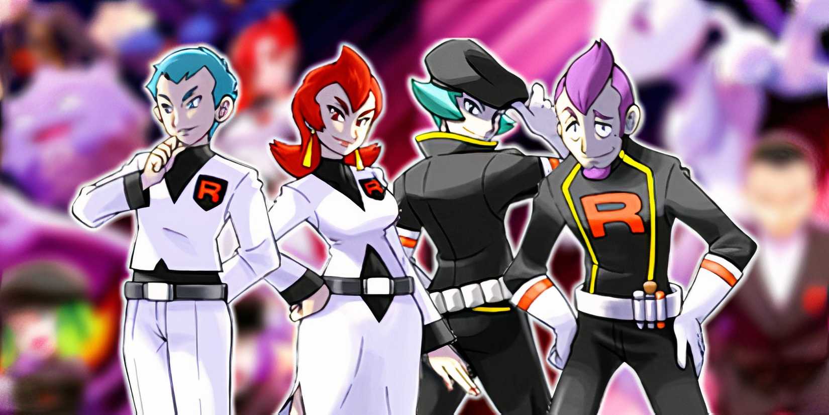 Team Rocket from Destined Rivals pokemon tcg set