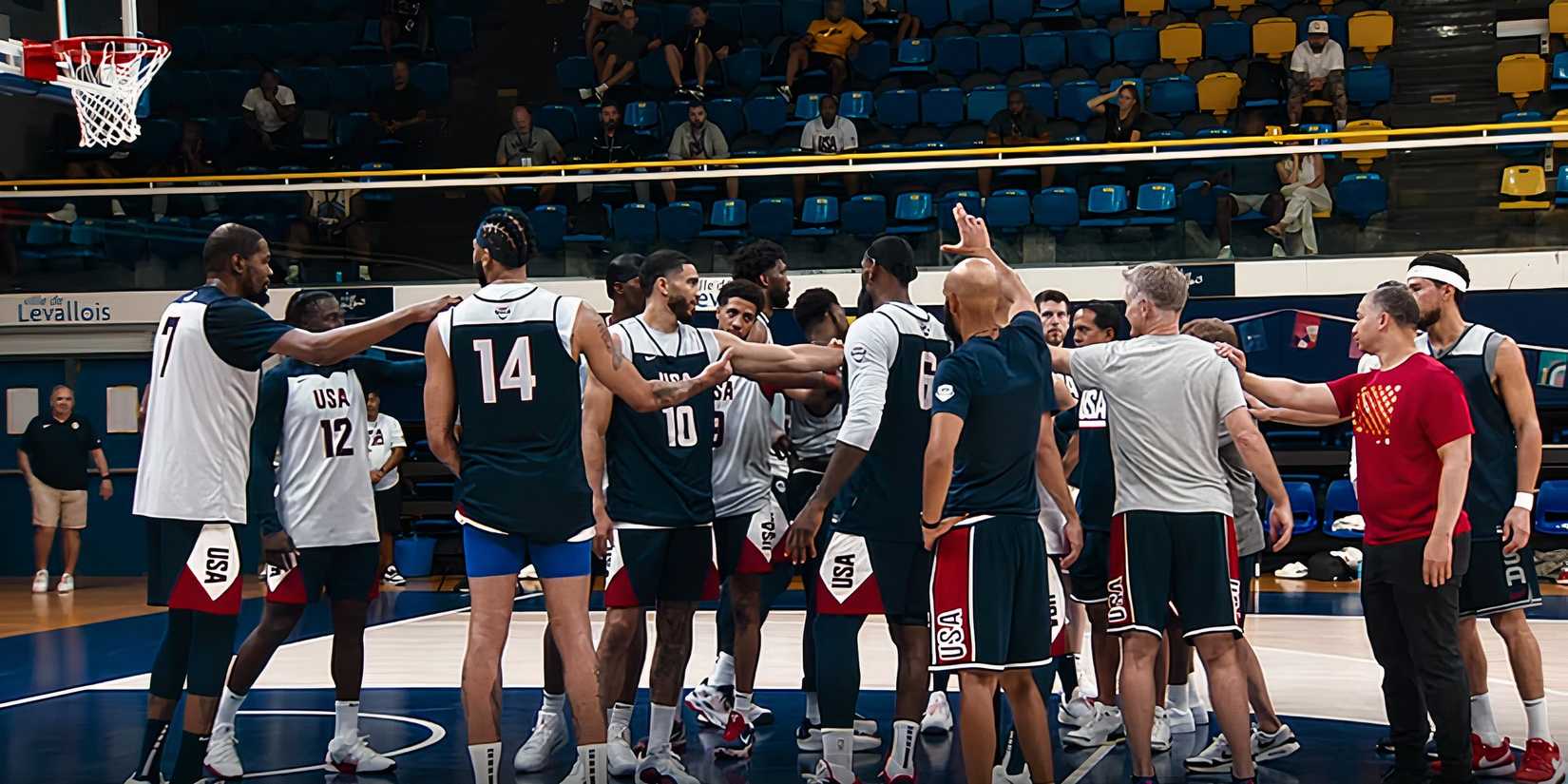 Team USA in Netflix Court of Gold