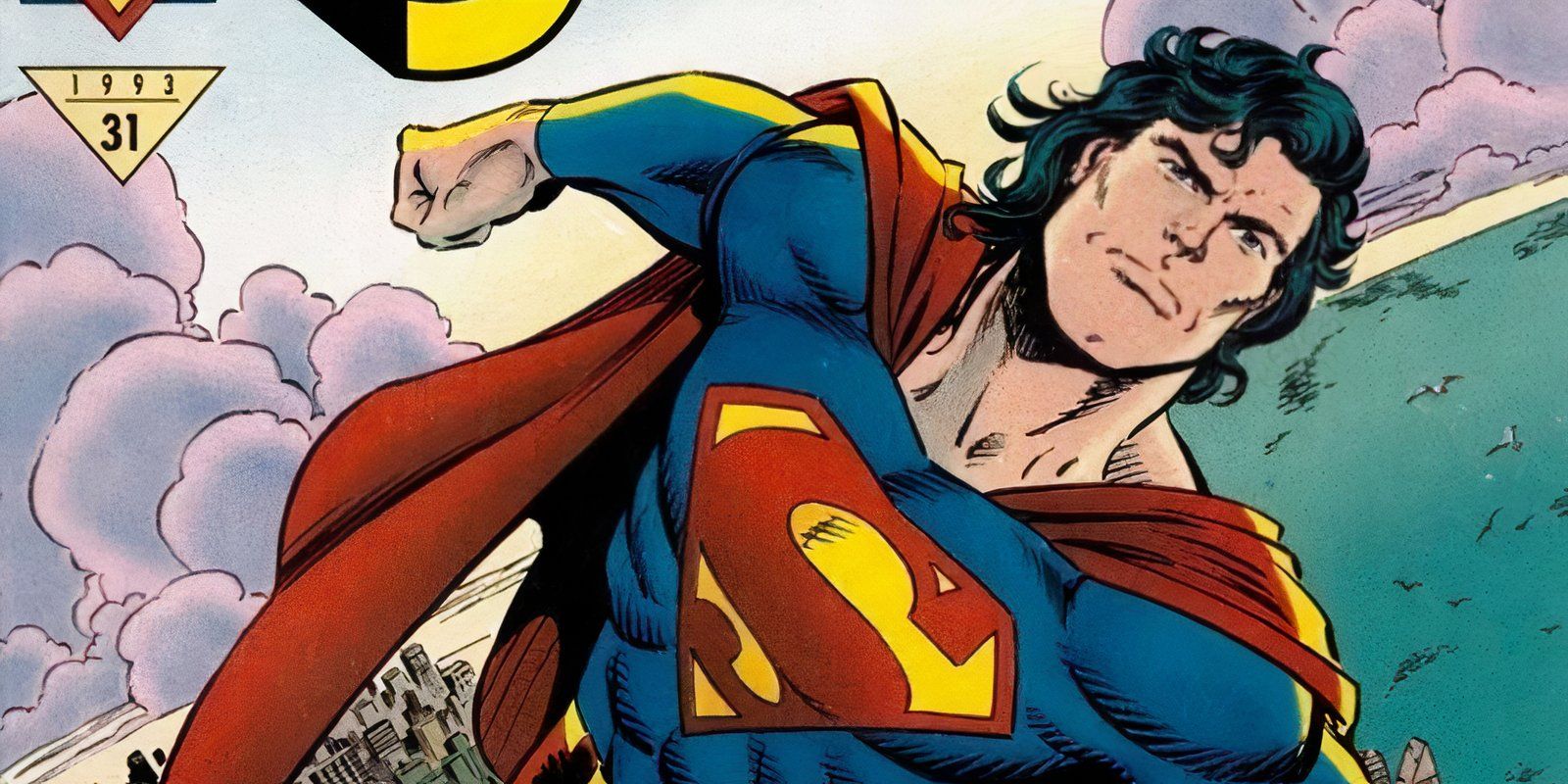 The Adventures of Superman #505 newstand comic cover-1