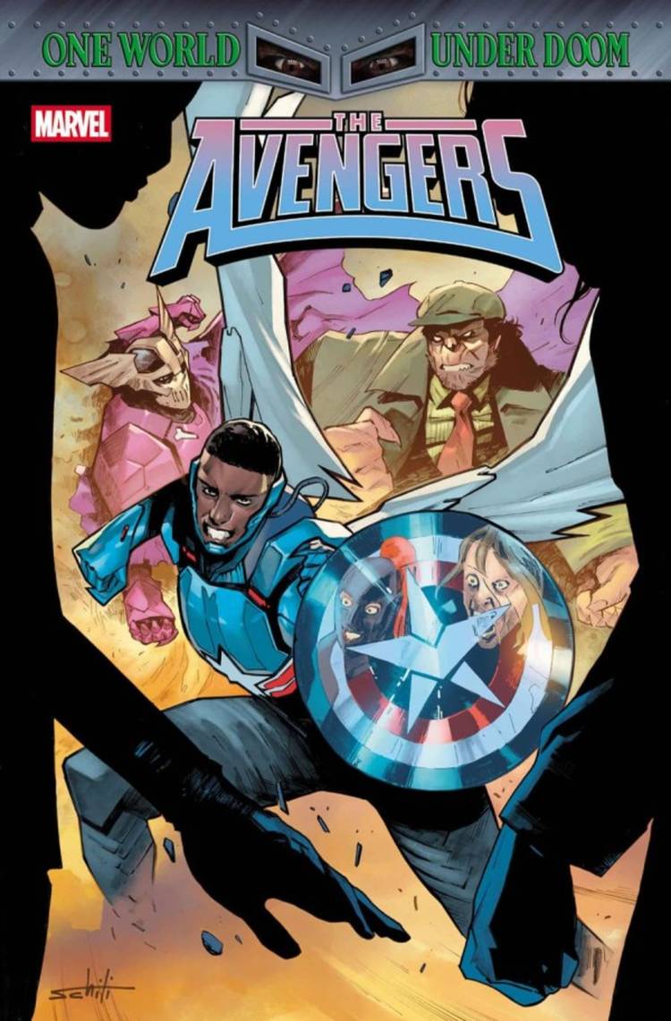 The Avengers #26 Cover by Valerio Schiti