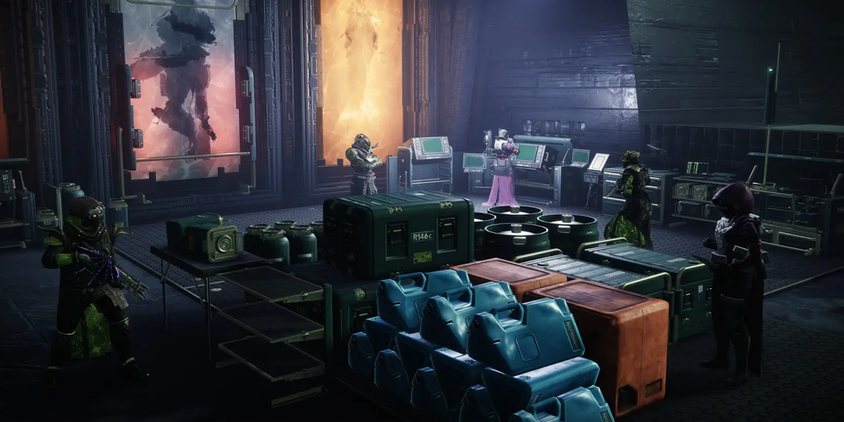 The beginning of the sundered doctrine dungeon from destiny 2