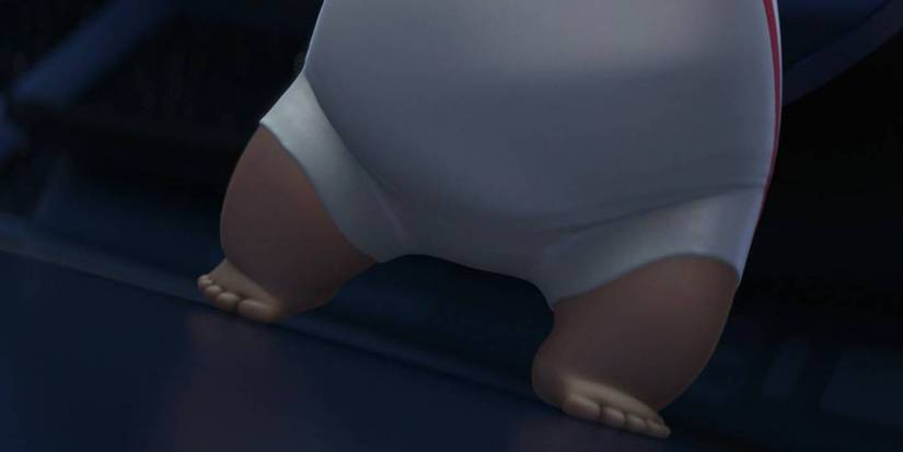 The Captain standing up in WALL-E