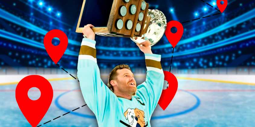 the championship cup from Shoresy