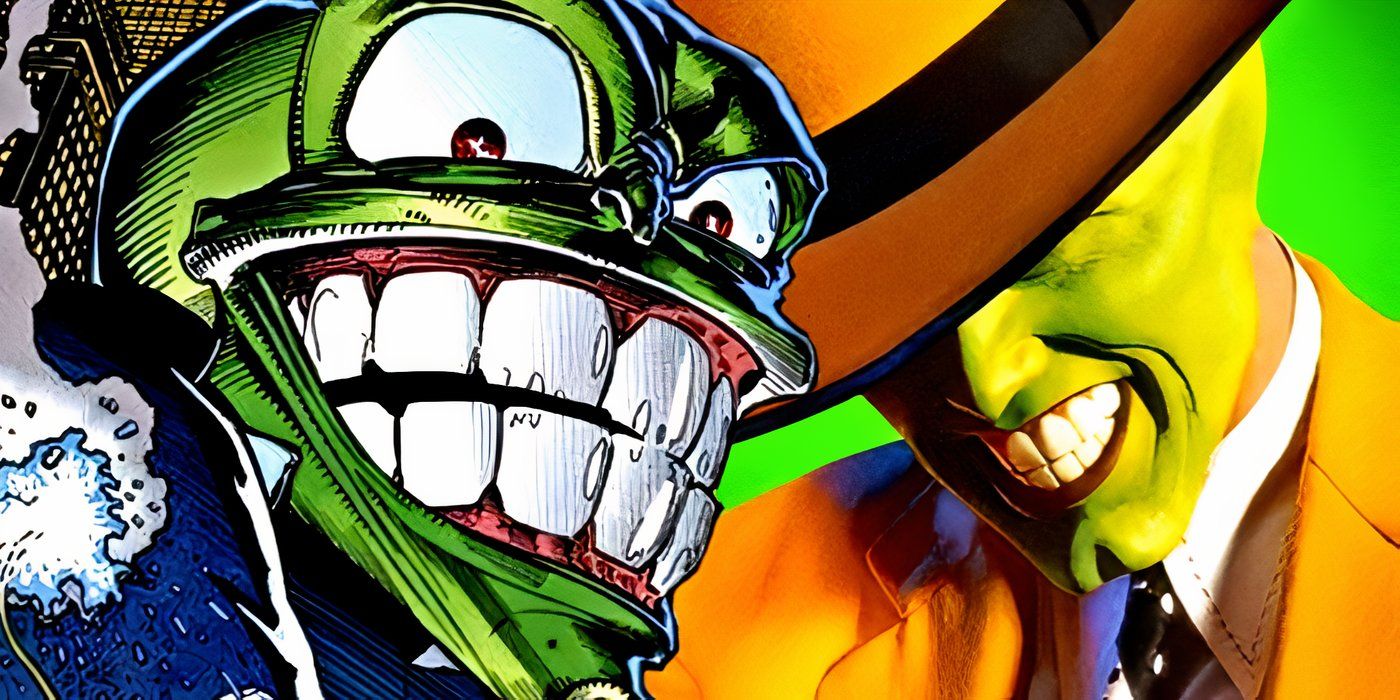 The Mask Movie vs Comic.
