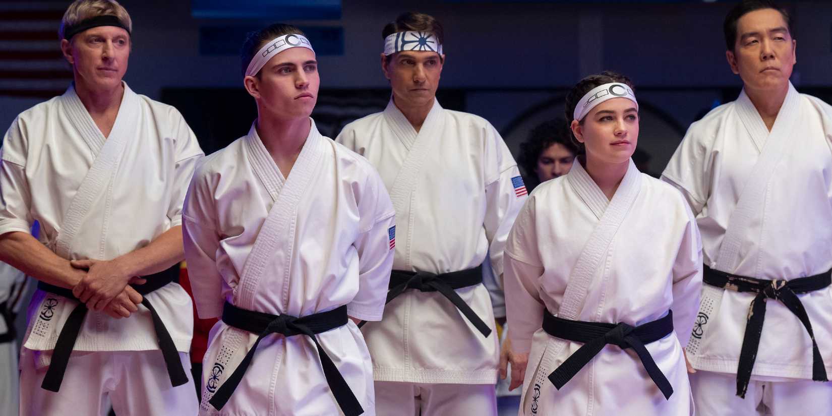 The Miyagi-Do team in Cobra Kai season 6, part 3