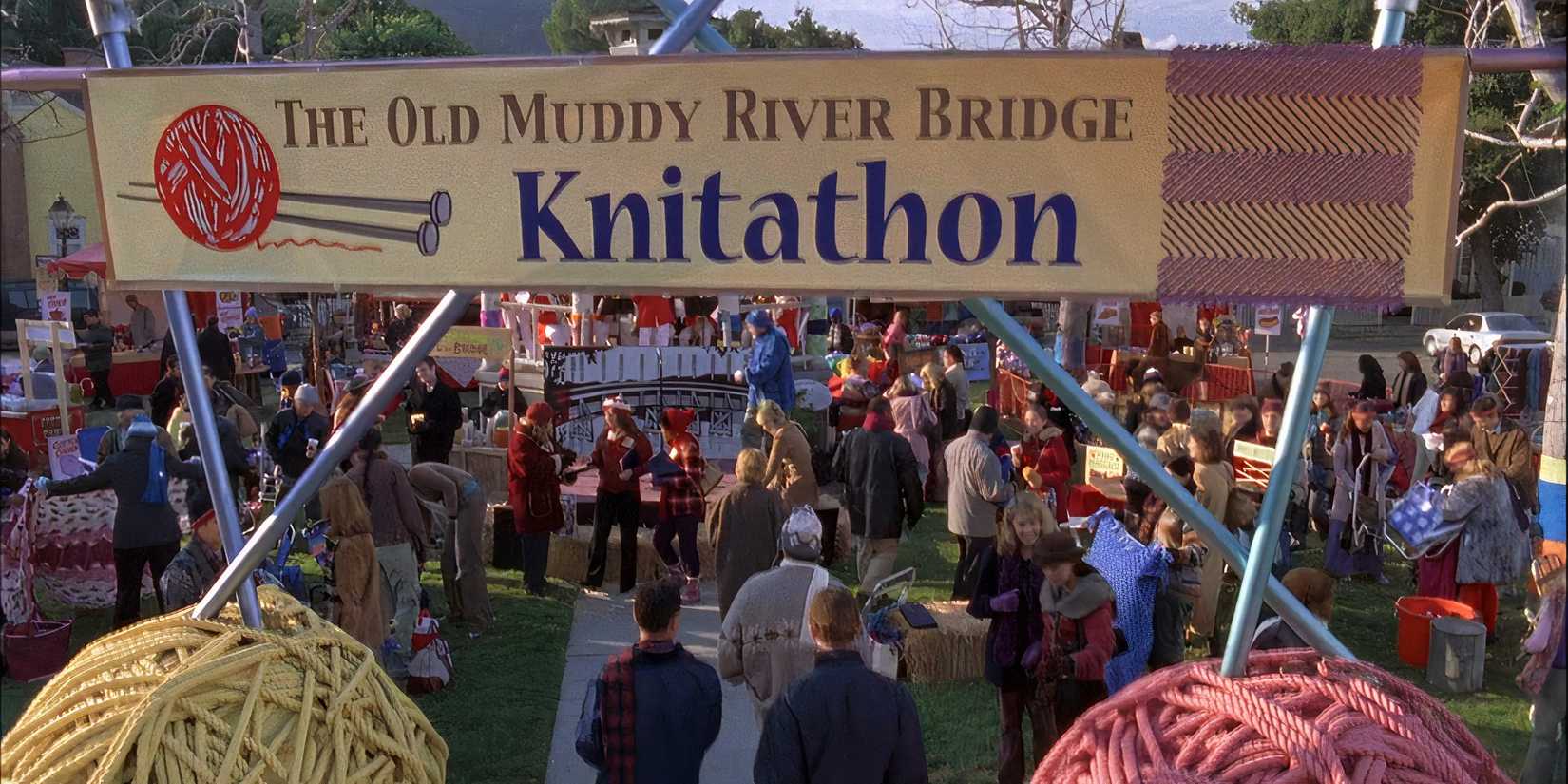 The Old Muddy River Bridge Knitathon Gilmore Girls