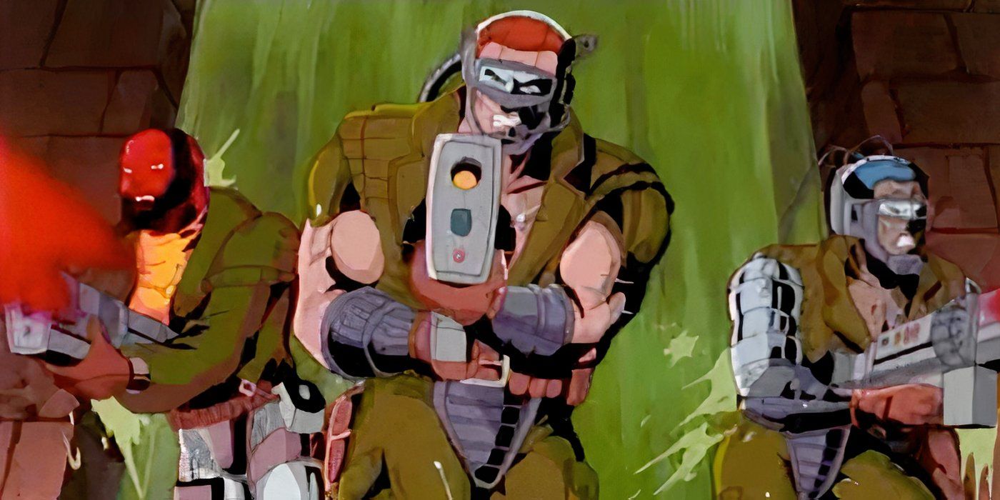 The reavers in the sewers in X-Men the animated Series