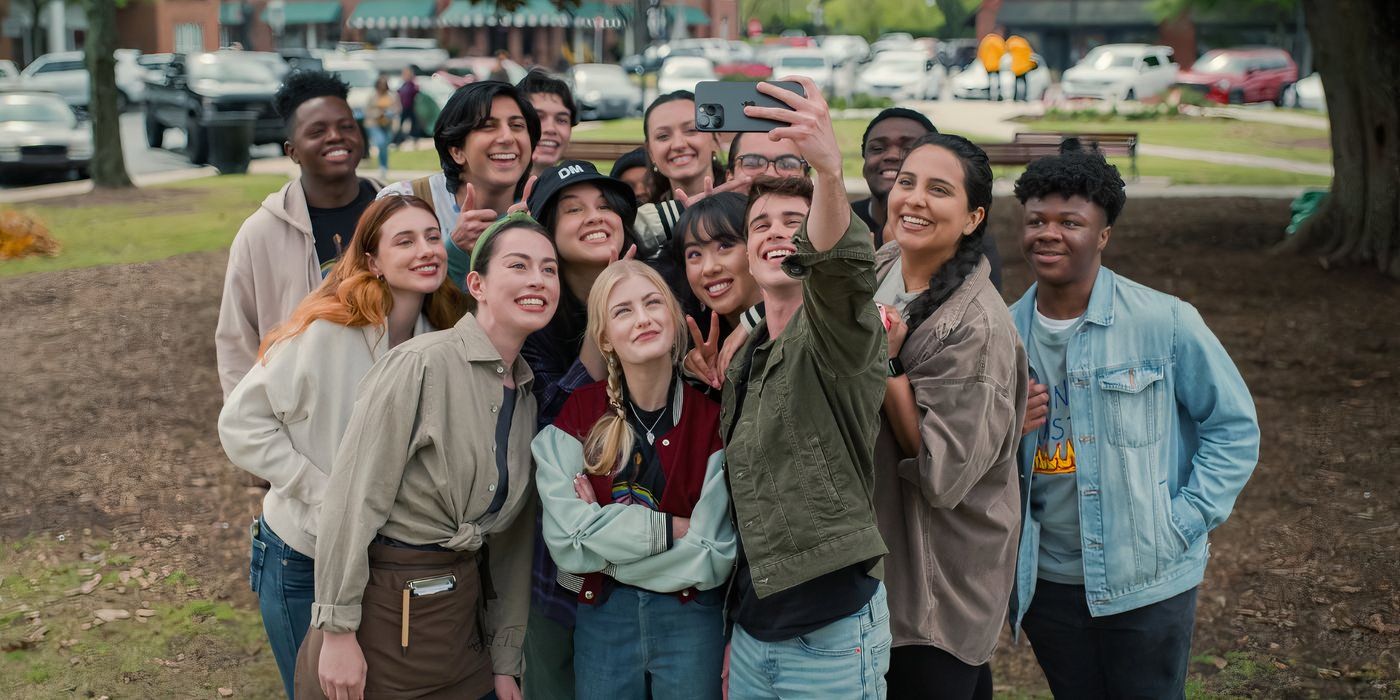 The Serenity teens pose for a group photo