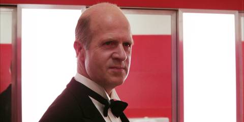 The Shining Delbert Grady in the red bathroom