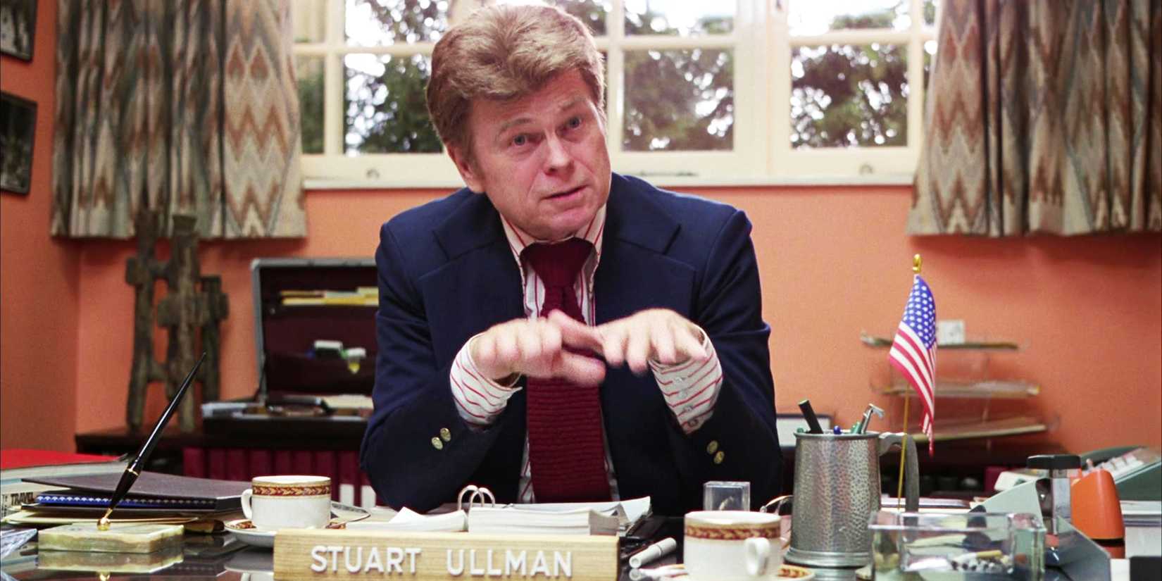 The Shining Stuart Ullman at his office
