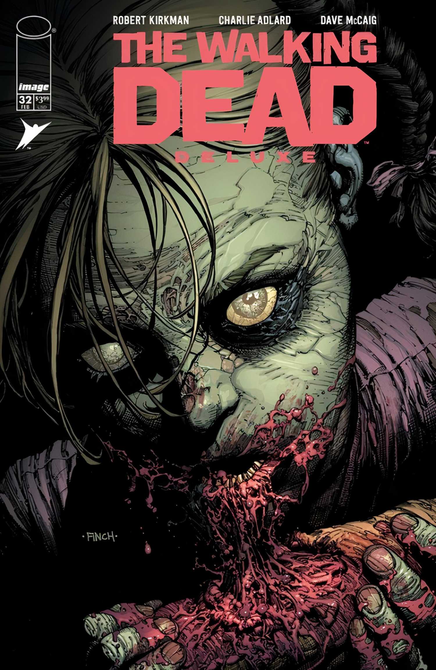 The Walking Dead Deluxe #32 main cover