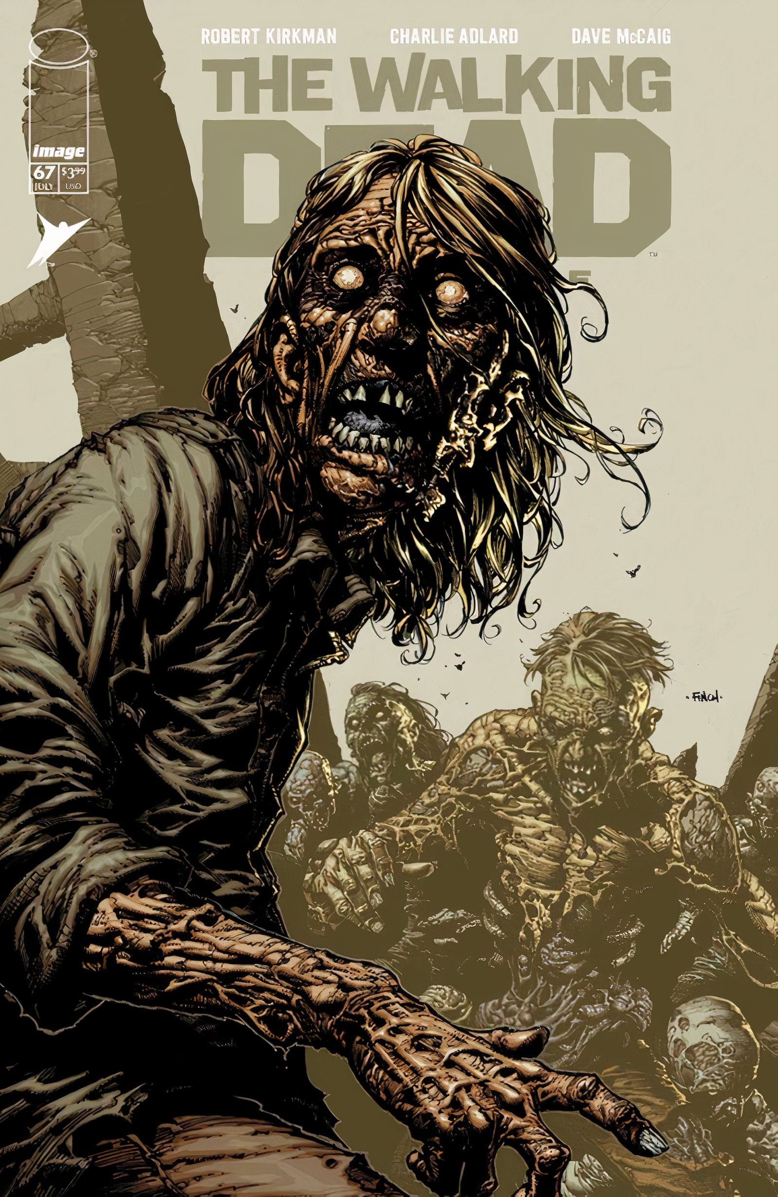 The Walking Dead Deluxe #67 main cover