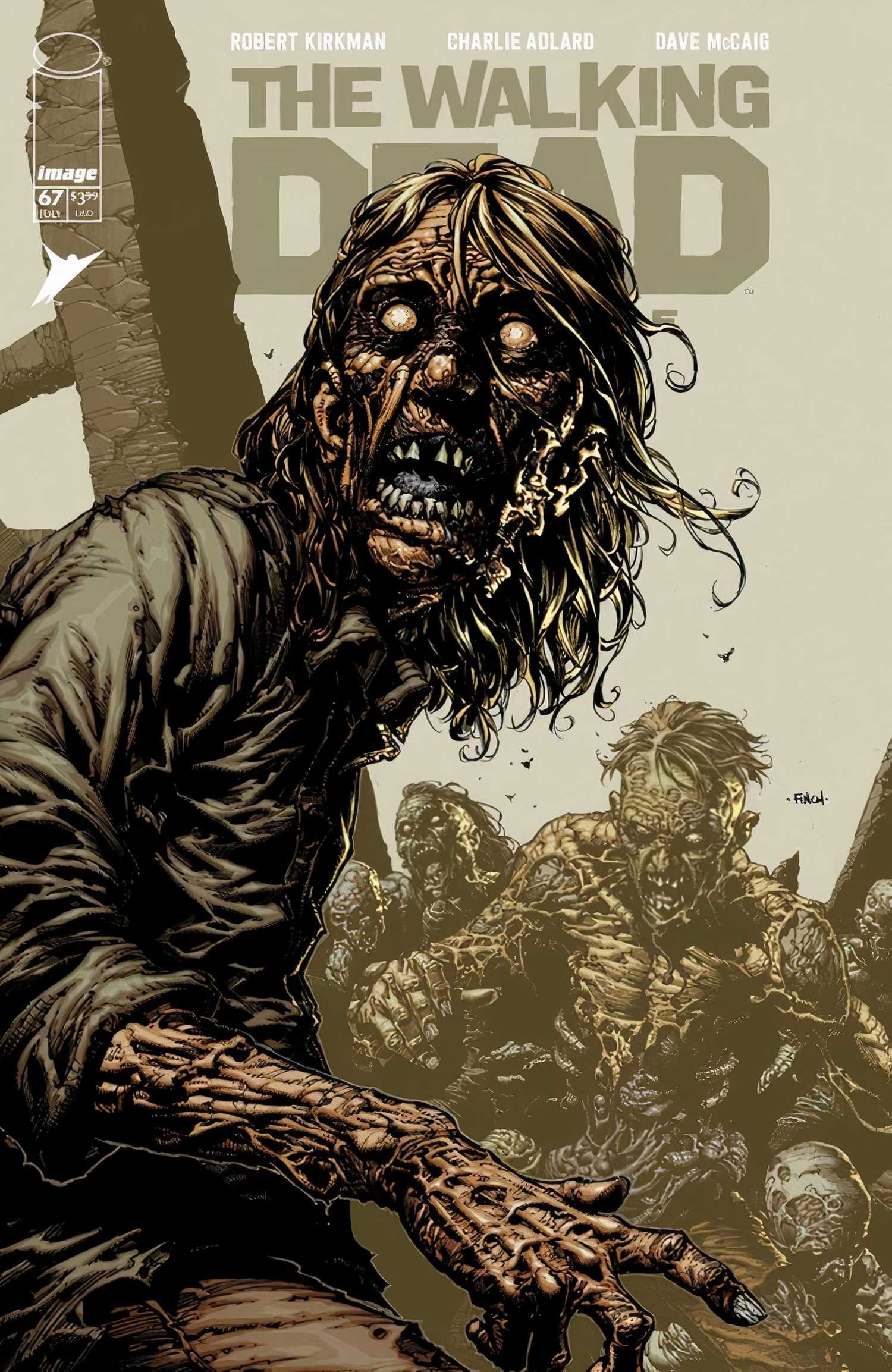 The Walking Dead Deluxe #67 main cover