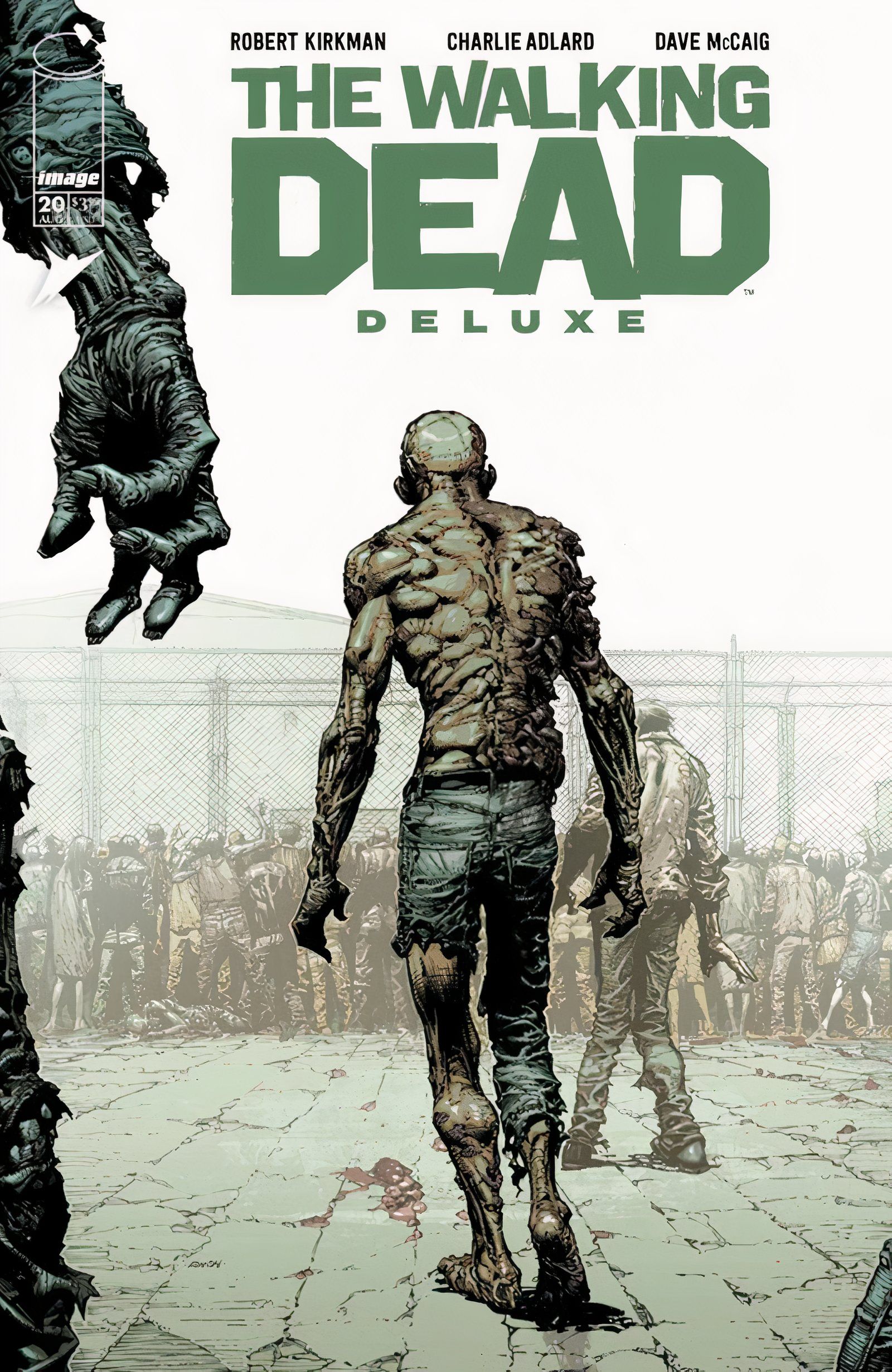 The Walkling Dead Deluxe #20 main cover