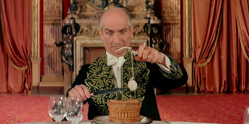 A still from the 1976 comedy movie The Wing or the Thigh