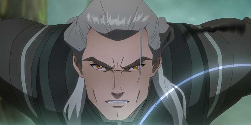 Geralt in The Witcher: Sirens of the Deep