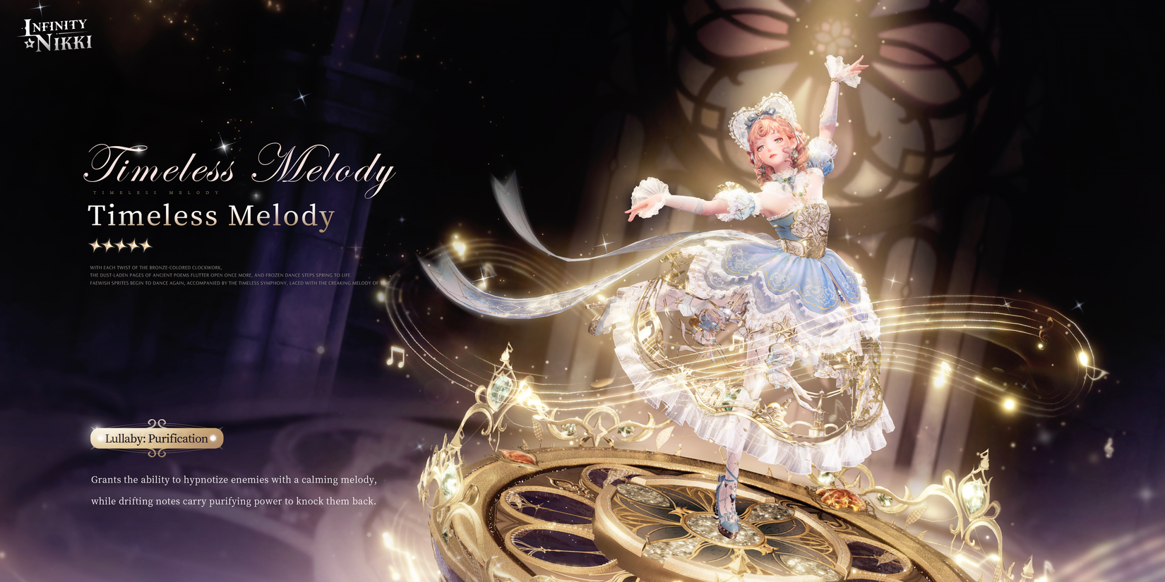 Timeless Melody 5 star outfit from infinity nikki