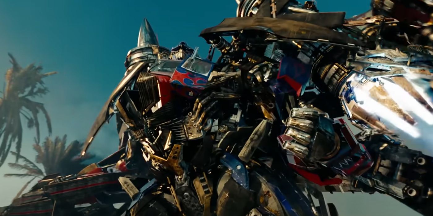 transformers optimus prime battle