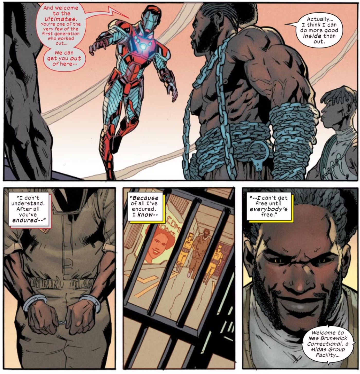 ultimate luke cage meets iron lad