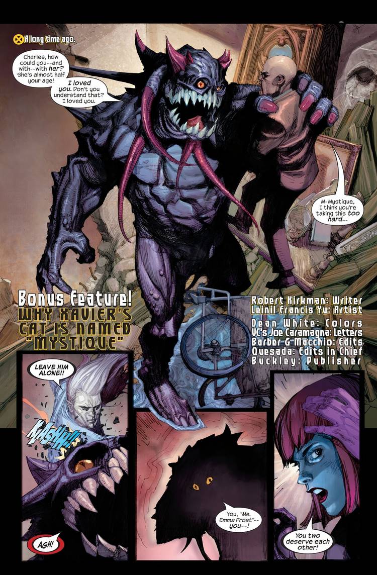 Ultimate X-Men Xavier Emma Mystique