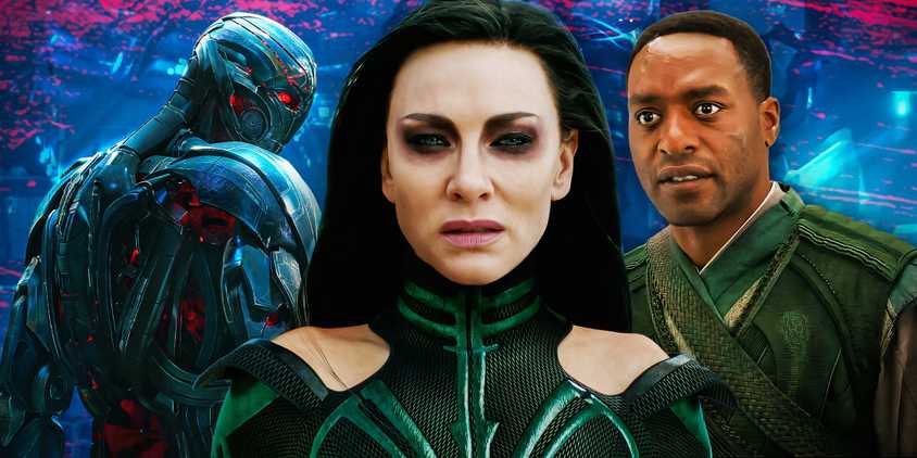 Ultron, Hela and Mordo from The MCU Franchise