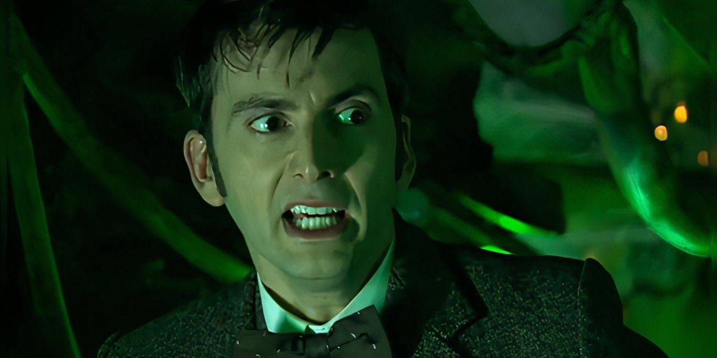 The Tenth Doctor, pretending to still be John Smith, in the Family&rsquo;s ship in the Doctor Who episode &ldquo;Family of Blood.&quot;