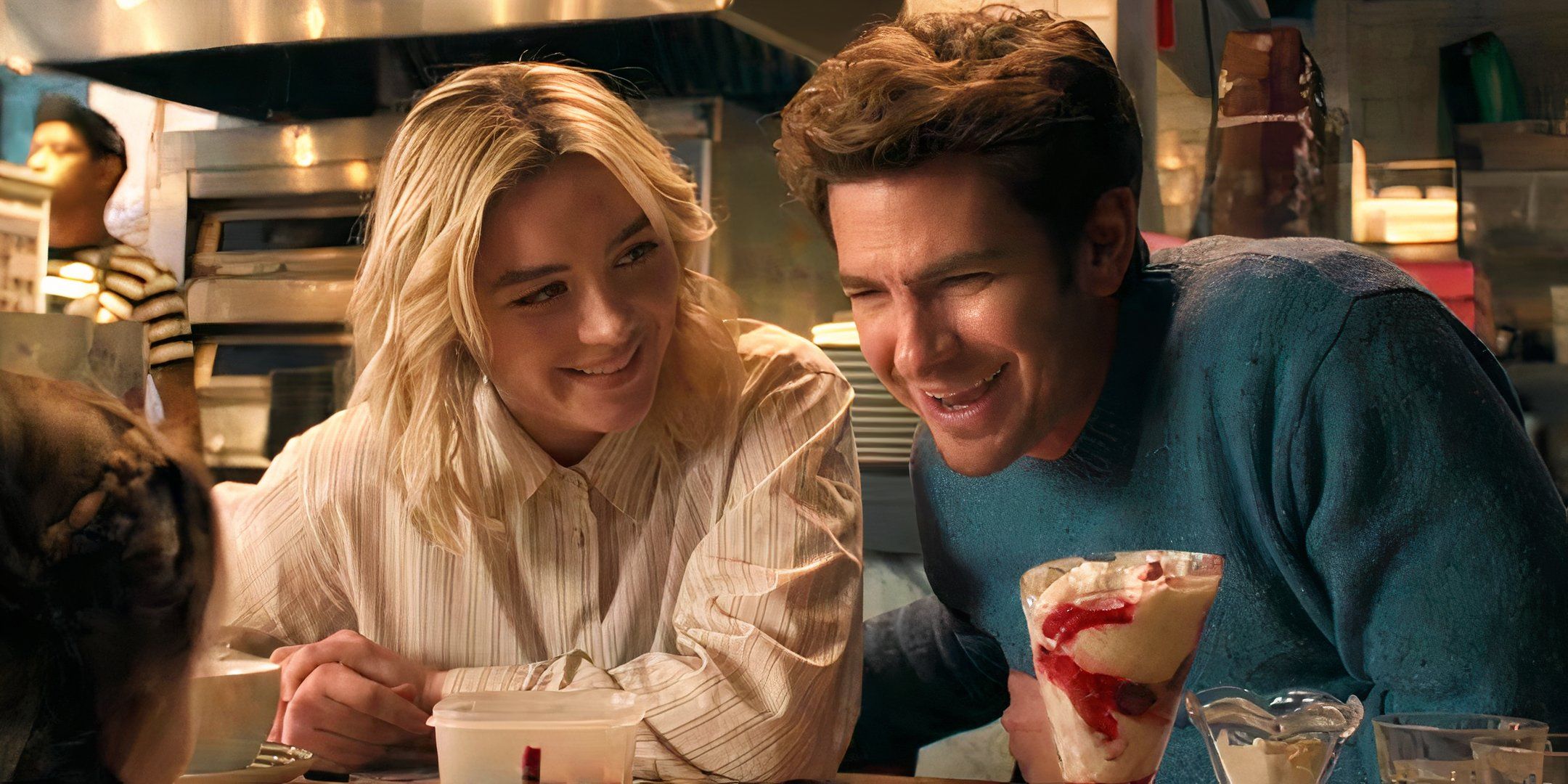Andrew Garfield &amp; Florence Pugh in We Live in Time