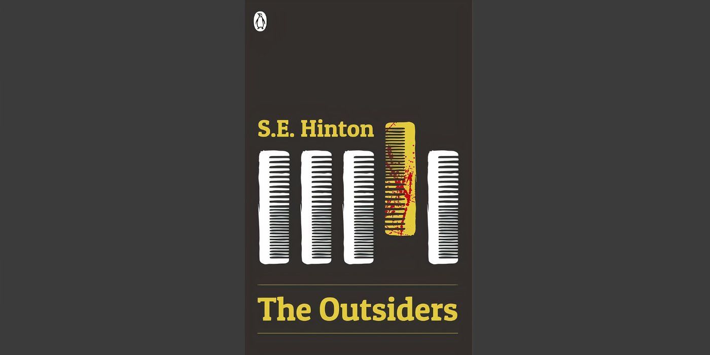 A capa do livro de The Outsiders de Se Hinton.