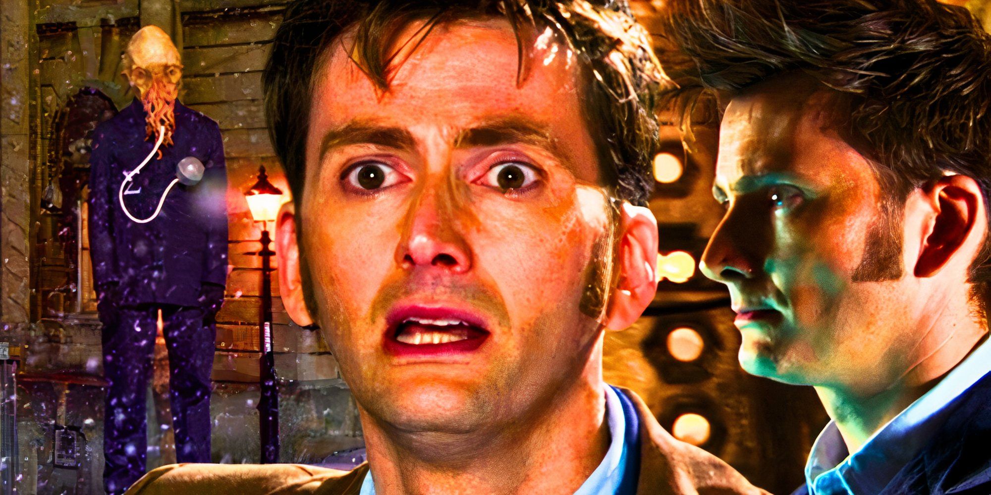 Custom Doctor Who image of David Tennant as the Tenth Doctor and Odd Sigma