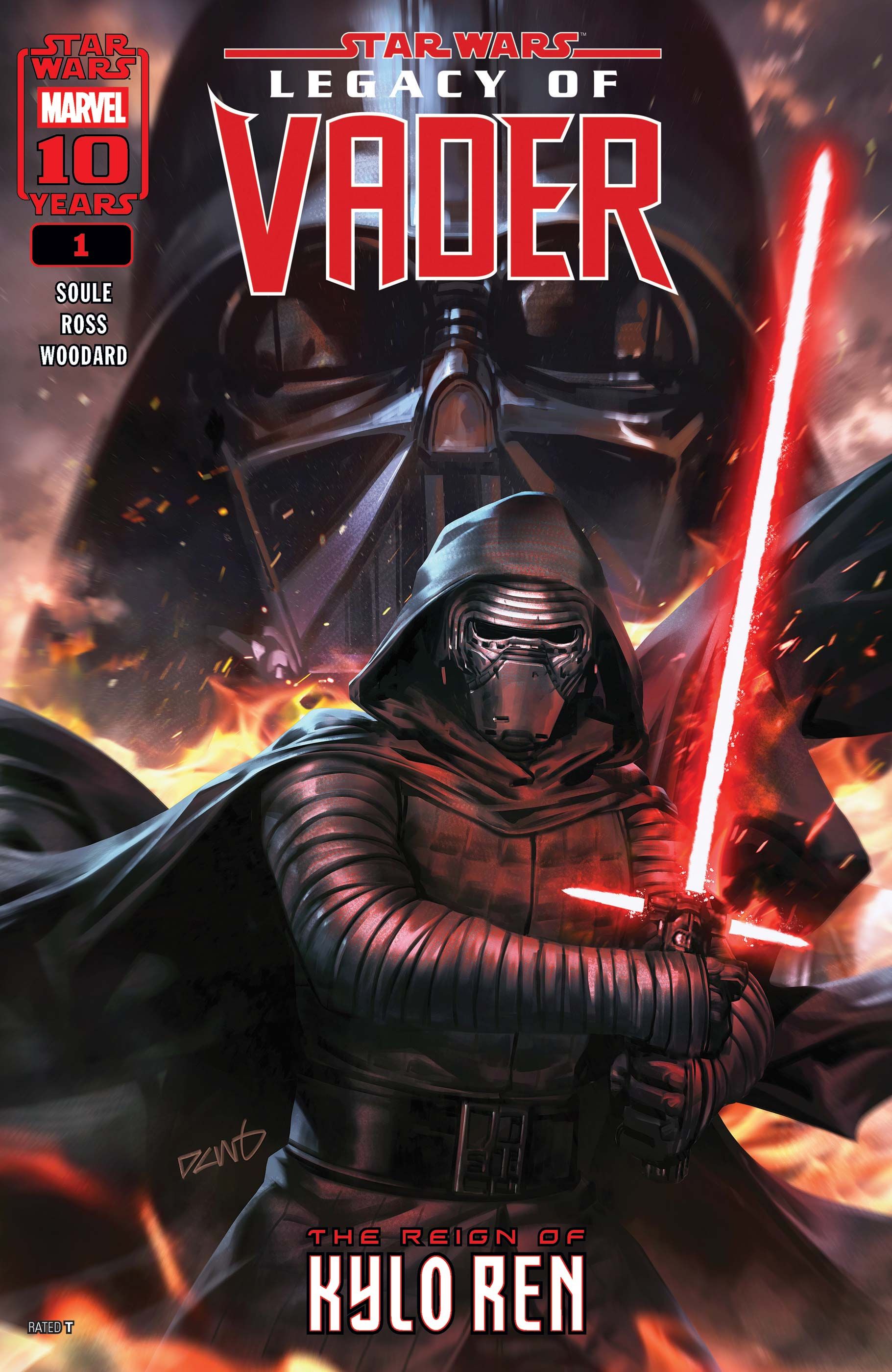  Legacy of Vader #1 comic cover