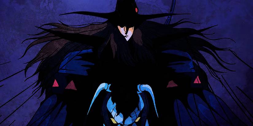 Vampire Hunter D poster depicting D riding his horse and looking mysterious.