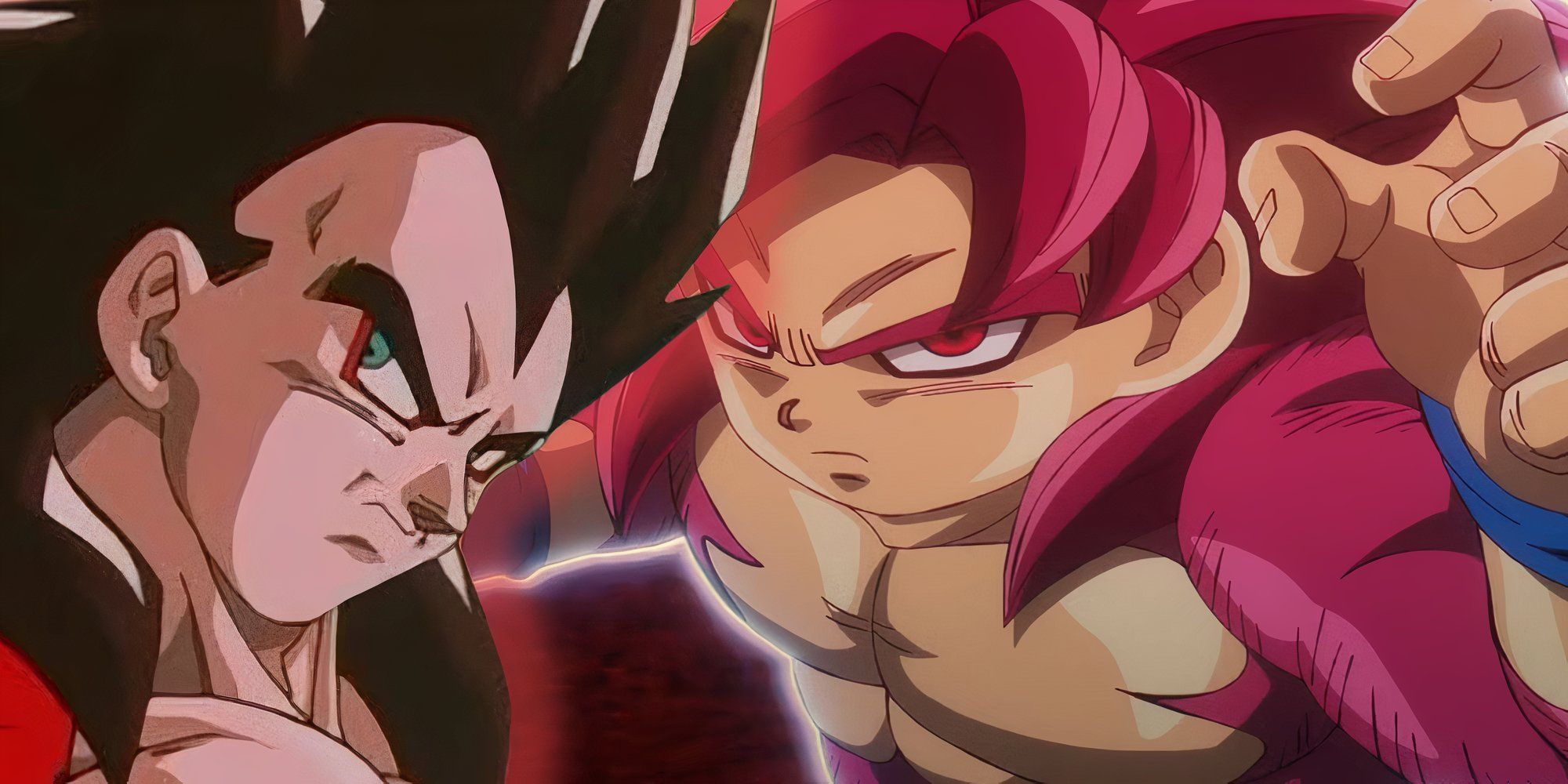 vegeta-ssj4-from-gt-in-the-front-with-ssj4-goku-from-diama-in-backgroud Dragon Ball está entrando no Super Saiyan 4, mas faz um enorme problema de continuidade