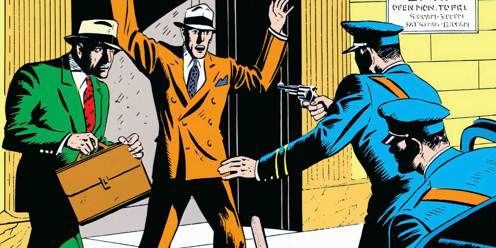 Vintage Detective Comics Cover DC