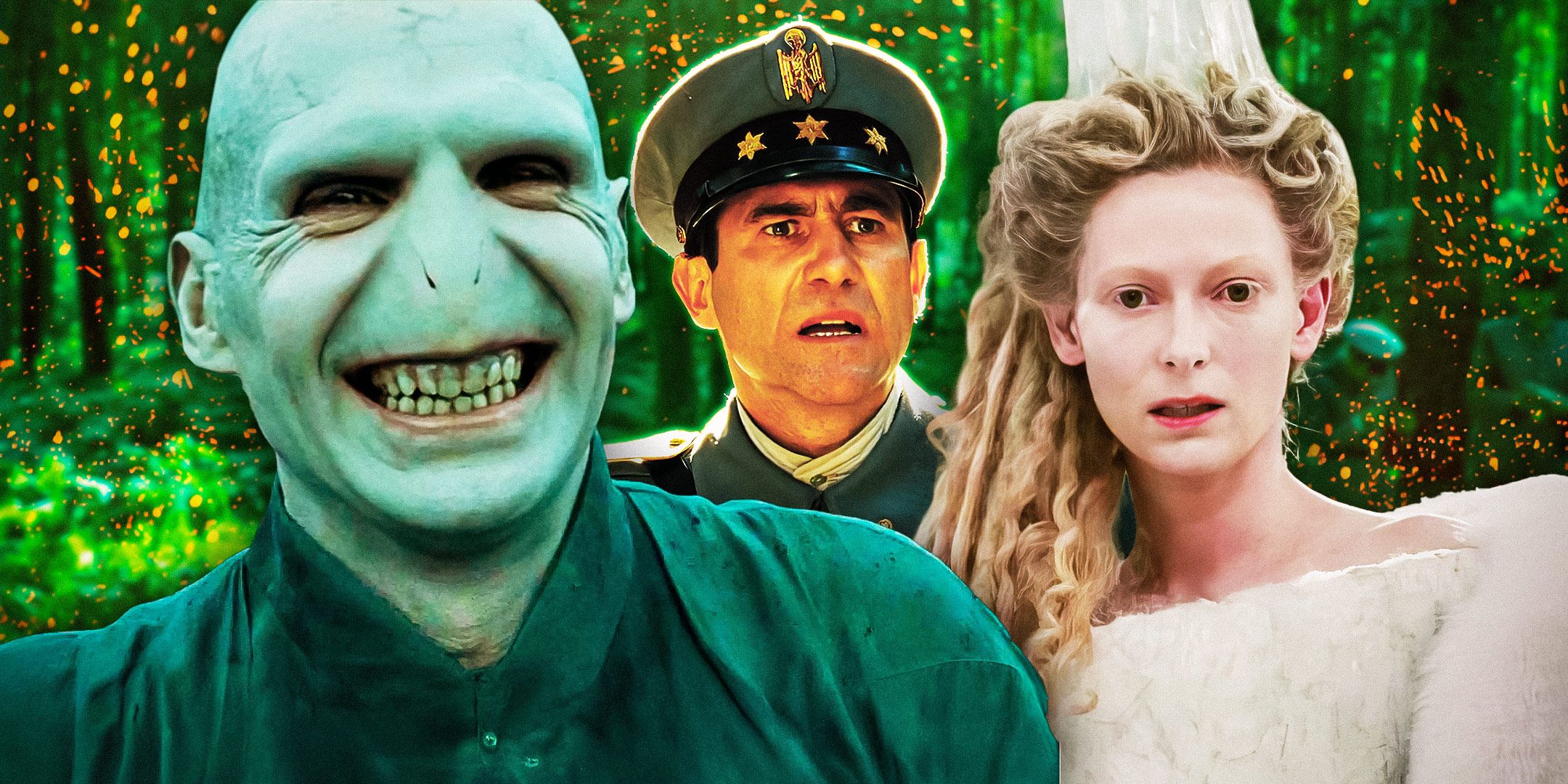 Voldemort,-Captain-Vidal-in-Pan's-Labyrinth,-&-The-Witch-White-in-Narnia