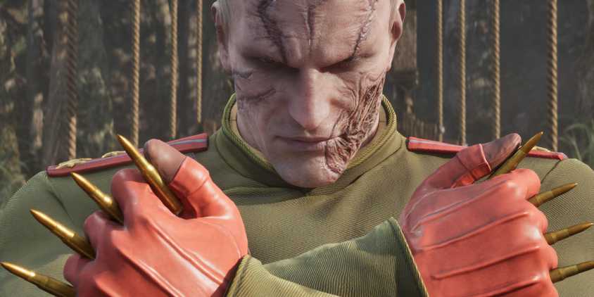 Volgin captures Naked Snake in Metal Gear Solid Delta Snake Eater