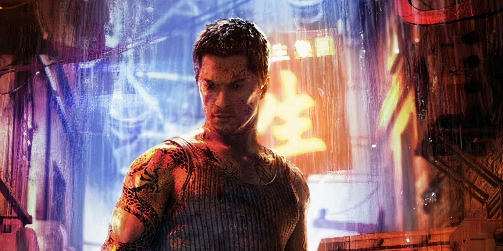 Wei Shen standing in an alleyway in Sleeping Dogs