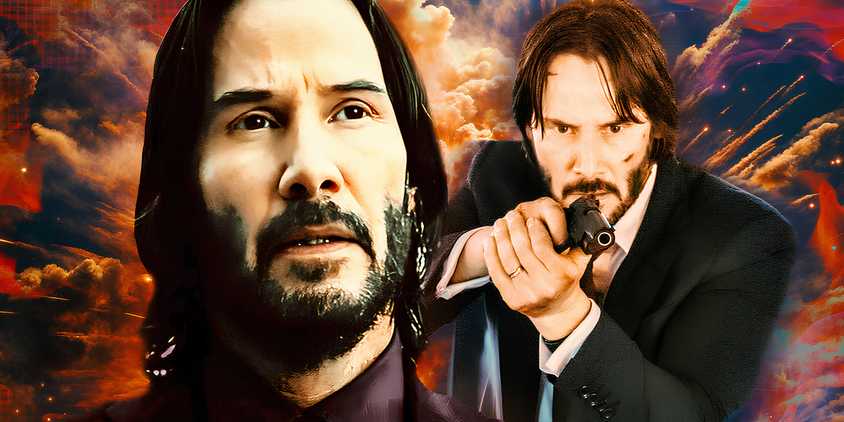 Keanu Reeves from John Wick franchise