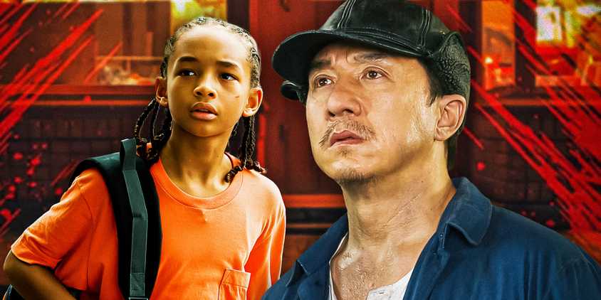 Custom Karate Kid image with Jackie Chan as Mr. Han and Jaden Smith as Dre Parker
