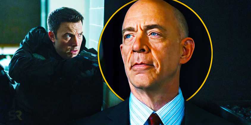 JK Simmons and Ben Affleck in The Accountant