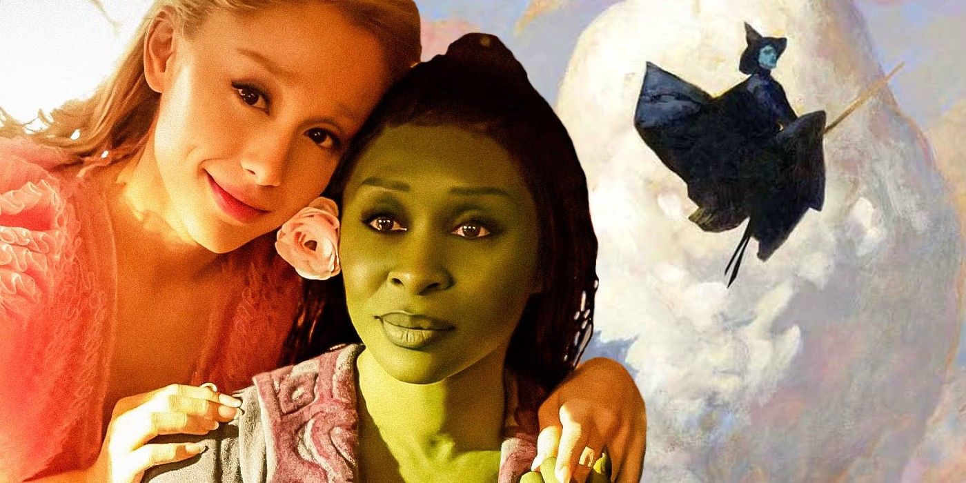 wicked movie stars and comic art